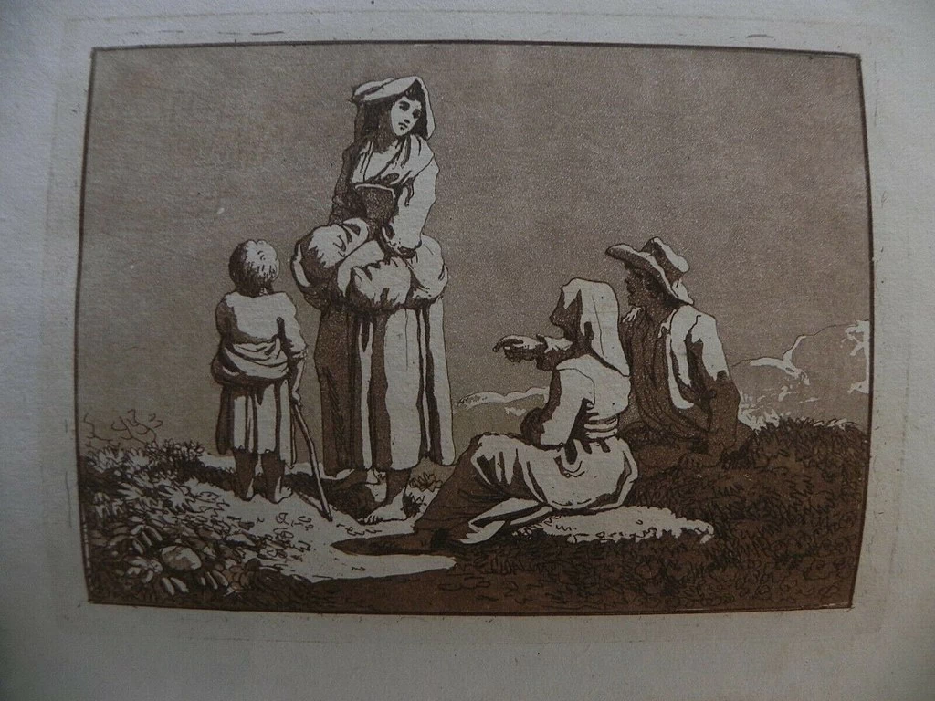 Da 'Costumi romani', paesani
